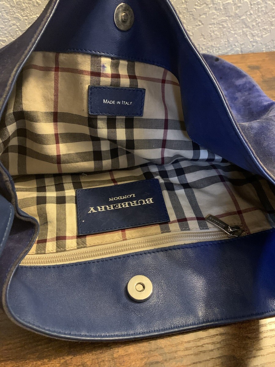 BURBERRY LONDON ENGLAND ショルダー バッグ Beautiful BURBERRY LONDON Leather & Silver Horn Toggled Shoulder