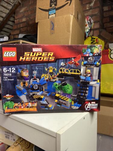 NEW LEGO AVENGERS: HULK LAB SMASH 76018. MARVEL SUPER HEROES MODOK, FALCON, THOR - Afbeelding 1 van 5