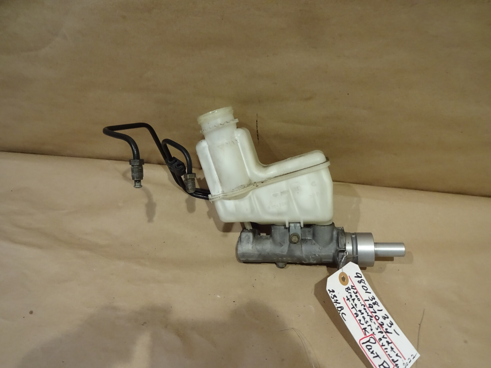 Maserati Coupe -Spider - Brake Master Cylinder & Tank- P/N 980138133 - 197024