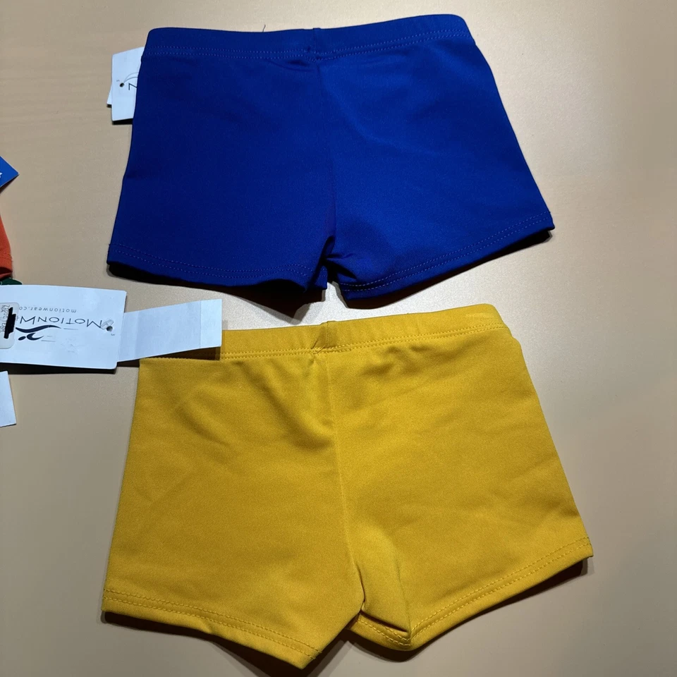 ¡Nuevo! Motionwear Gimnasia Baile Pantalones Cortos Niño Intermedio Pequeño 6x-7 Lote de 4 Foto 3 de 4