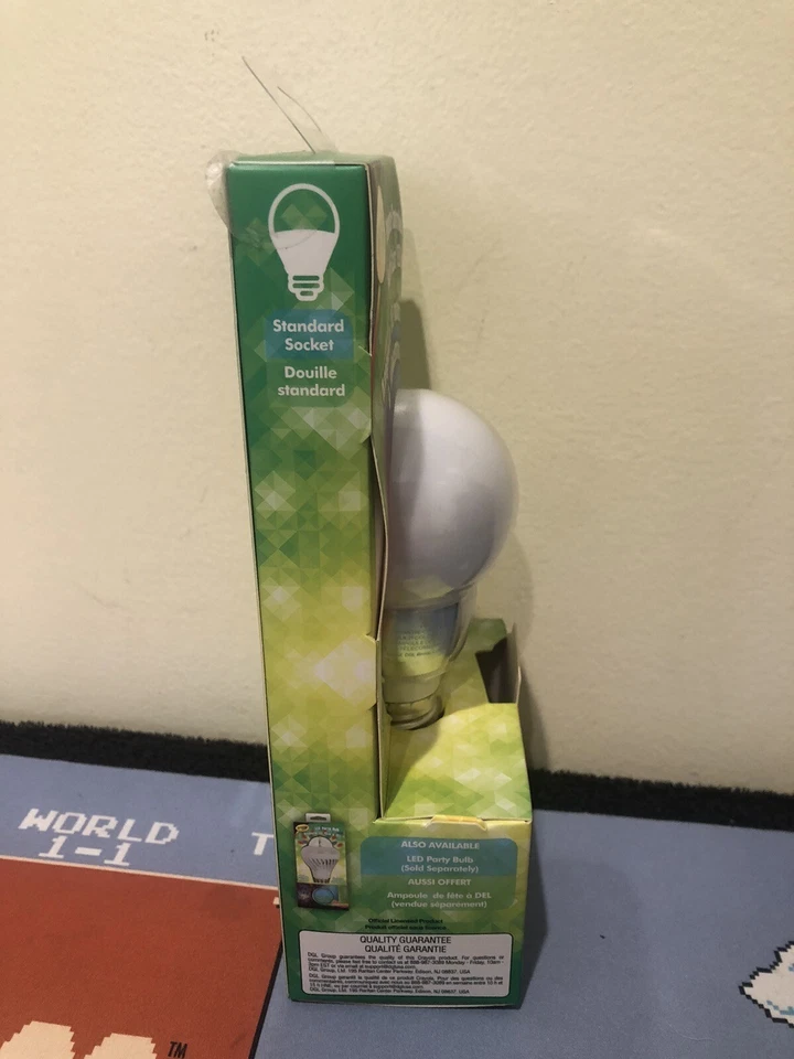 Crayola Remote Controlled Multi-Color LED Light Bulb 15 Colors Changing 4 Modes  - Image 4 of 4