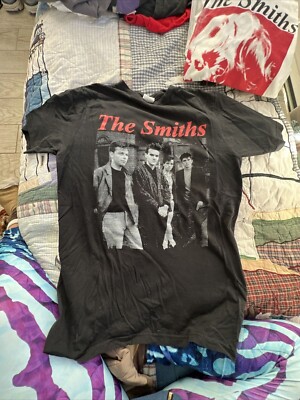 The Smiths T-Shirt rock band 90s Heavy cotton classic style vtg NH237