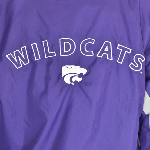 Northwestern Wildcats Athletic Logo Starter NCAA Full-Zip Windbreaker Jacket - L - Picture 4 of 6