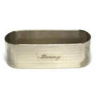 Baldwin & Miller, Sterling Silver Monogramed IRVING Napkin Ring Holder, 2 1/2"