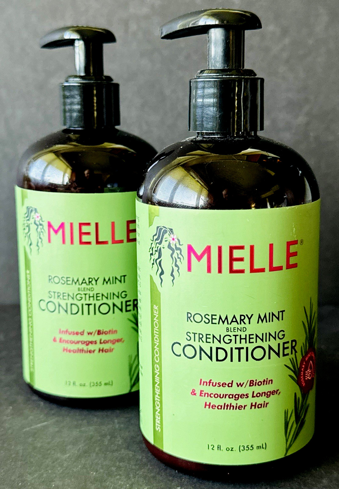 Mielle Organics Rosemary Mint Blend Strengthening Conditioner (2 Pack)