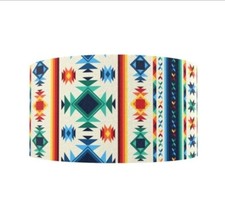 3 INCH 1 Yard Southwest tribal geometric printed Grosgrain Ribbon 1272847