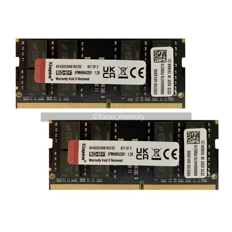 DDR4-3200 MHz 32 GB Speicherkit (2x 16GB) 260Pin SO-DIMM