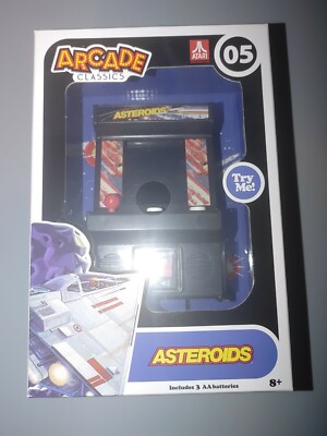 Asteroids Arcade Classics Handheld Mini Arcade New 2017 