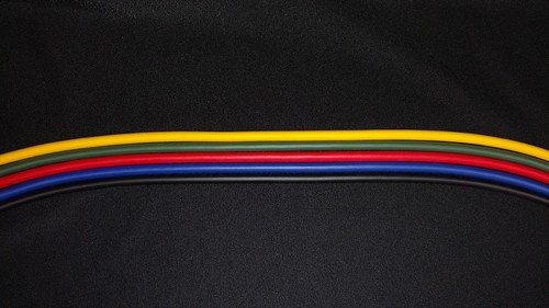 Neutrik XLR mit Evolution XPC OFC Kabel, 5 Farben + klarer Schrumpfschlauch
