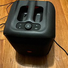 JBL Boombox Portable Bluetooth Speaker Black w/ Bass Boost Button, Top Controls