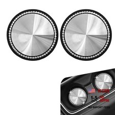 2 PCS Bling Car Cup Coaster, PVC Crystal Rhinestone Non-Slip Cup Holders, CD