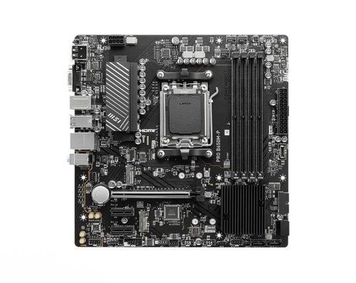 MSI PRO B650M-P AM5 Ryzen 7000 DDR5 SATA 6G 2x M.2 2.5G LAN 7 Audio Motherboard - Bild 5 von 5
