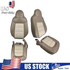 Front 2xtop 2x Bottom Seat Covers For Ford Expedition Eddie Bauer 2003-2006