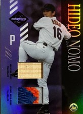 2003 Leaf Limited Hideo Nomo combo card 25 pieces limited serial included
