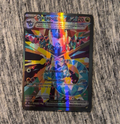 Dragapult ex 165/131 Sv Prismatic Evolutions SIR Holo Full Art 320HP ENG(fake)