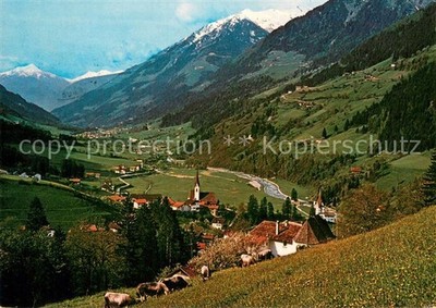 St Leonhard  San Leonardo Passeier IT Panorama Passeiertal