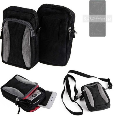 Umhängetasche / Holster für ZTE Blade V40 Vita Gürteltasche Case Schutz-Hüll
