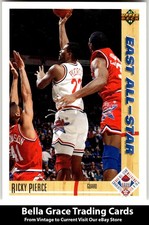 1991-92 Upper Deck Ricky Pierce #67 Milwaukee Bucks NBA Basketball