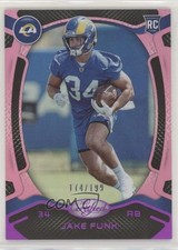 2021 Certified Rookies Mirror Pink 174/199 Jake Funk #191 0n1s
