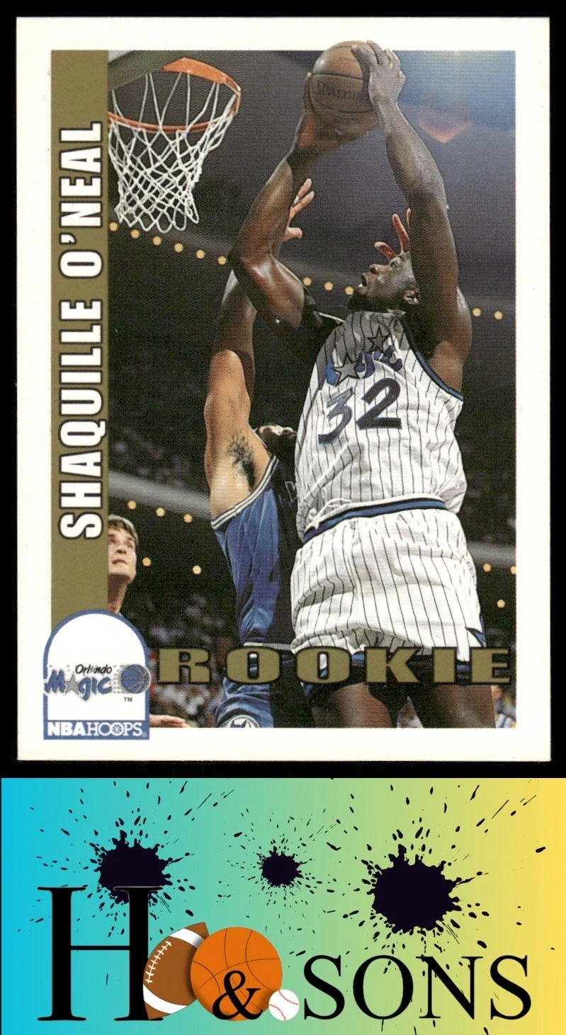 1992-93 Hoops #442 Shaquille O'Neal