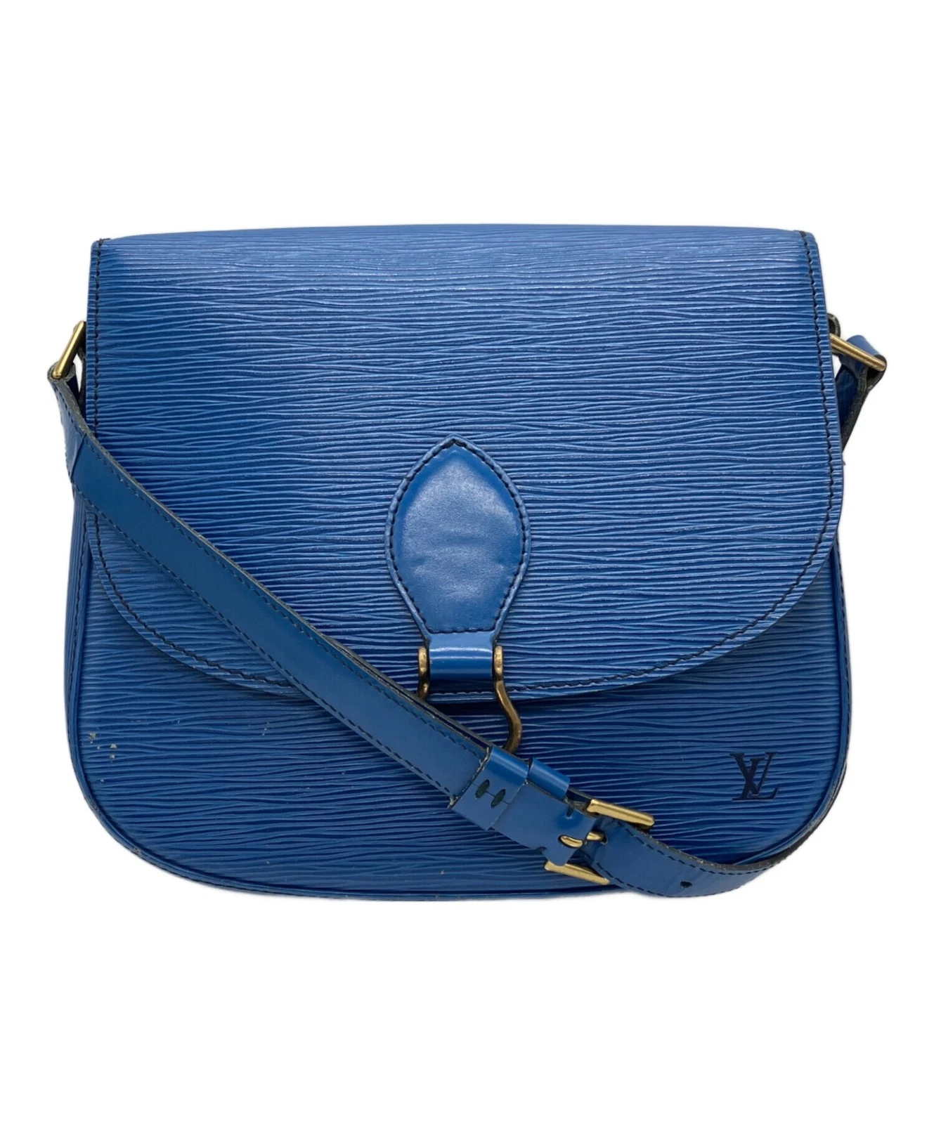 Vuitton — Louis Vuitton Sankuru M52195 Blue Shoulder Bag #TFB6743