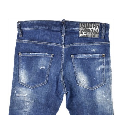 DSQUARED2 Men's Cool Guy Destroyed Skinny Denim Jeans 30 X 28 US  TAGGED 46
