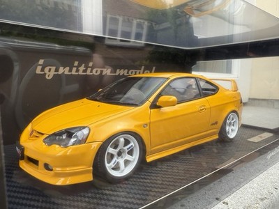 1:18 Honda Integra DC5 Type R Yellow Ignition Model IG3328