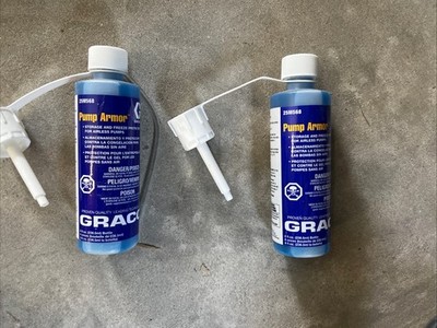 2X 8OZ Graco Pump Armor Pump Cleaning Solution Clean And Storage Protection