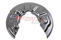 Spritzblech Bremsscheibe Hinten Links Metzger 6115471 FÜR Audi Seat Skoda VW