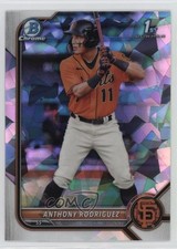 2022 Bowman Chrome Prospects Atomic Refractor Anthony Rodriguez #BCP-26 0i6p