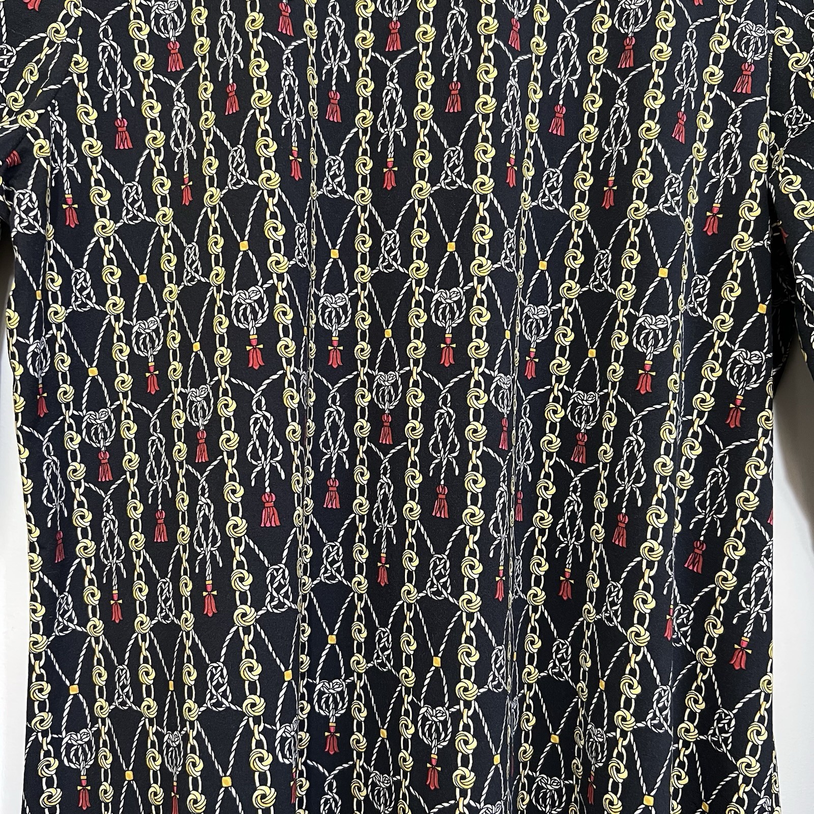 J. McLaughlin Catalyst Chain Pattern Turtleneck L… - image 5