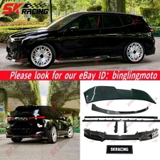 For BMW iX M60 2023-25 Carbon Fiber Side Skirts Spoiler Front Rear Lip Body Kits