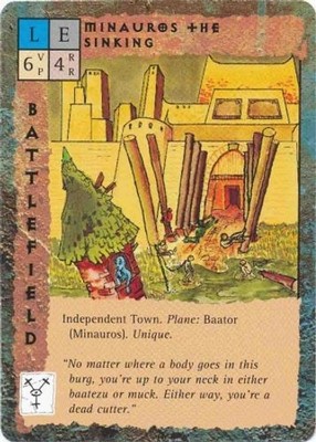 Minauros der Untergehende - Basic Set (2nd Print) - Blood Wars