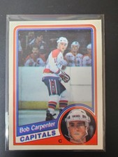 1984-85 O-PEE-CHEE HOCKEY #194 BOB CARPENTER WASHINGTON CAPITALS