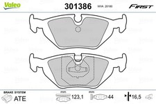 Fits VALEO 301386 HAM PADS. REAR GGR.16,5 FIRST BMW Z1 (E30) (3/1989> ?UK Stock?