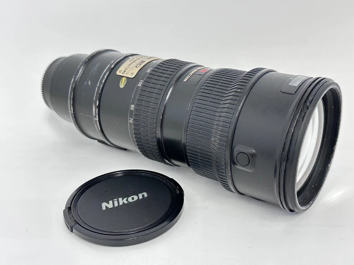 25+ Nikon NIKKOR f/2.8 Camera Lenses 70-200mm Focal for sale