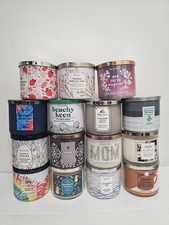 Bath Body Works 3 Wick Scented Candle With Natural Essential Oils Pick Now