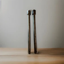 2 VITG EARLY EXTENSION BARS  10’’ LONG from  SNAP-ON and CRAFTSMAN 1/2”