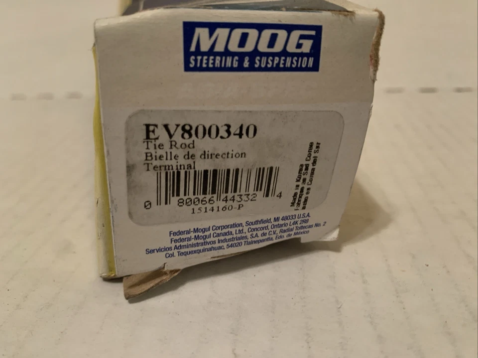 EV800340 Tie Rod End Moog se adapta a Infiniti G20 (1999-2002) 7359 Foto 2 de 2