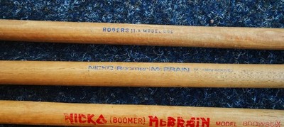 Nicko McBrain Drumstick 29.04.1988 Kölner Empire RARE