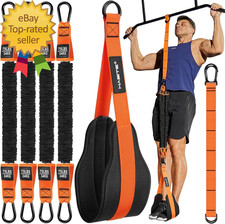 Pull up Assistance Bands Set - 4 Heavy Duty Resistance Bands 300Lbs 