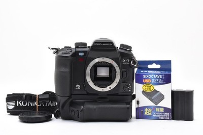 [MINT w/ Battery Grip] Konica Minolta a-7 α-7 Digital SLR Camera From JAPAN