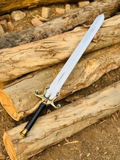 Handmade He-Man power Sword Replica 1987 Movie Carbon Steel Blade Cosplay Sword