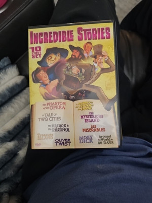 Greatest Tales Ever Told Vol 2: Incredible Stories Dvd Animated Phantom Opera 