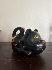 Vintage Black Cat Handheld Kids Halloween Fla...