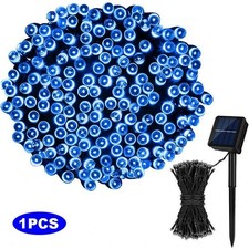 50/100/200/300 LED Solar Power Fairy Garden Lights String Outdoor Xmas Tree Lamp