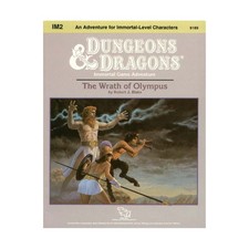 TSR Basic D&D Wrath of Olympus VG+