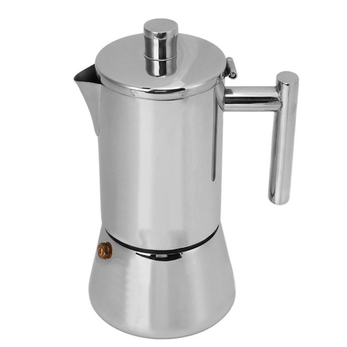 Classic Stovetop Coffee Maker, Stainless Steel Coffee Maker Coffee Pot for Cl...