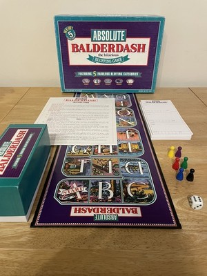 Absolute Balderdash Bluffspiel Drumond Park Mattel 1993 Vintage 100% Komplett