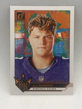 2024 Panini Donruss Gridiron Kings J.J. McCarthy #5 Vikings Football Card